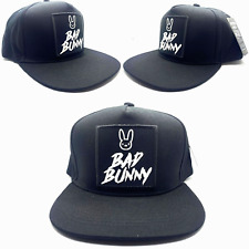 BAD BUNNY  Hat Embroidery Logo  Baseball Cap Snapback Sun Hat