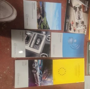 GENUINE MERCEDES-BENZ C-CLASS SALOON W205 2014-2018 OWNERS MANUAL HANDBOOK PACK - Picture 1 of 4