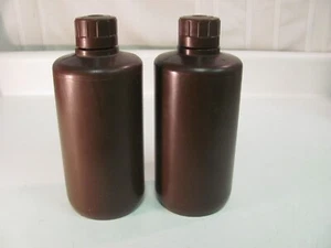 Lot 2 - Vintage Nalgene Brown Bottle 32oz 1000ml - Picture 1 of 6