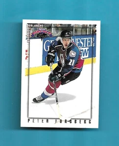 3er AÑO! Tarjeta Topps 1996-97 NHL PICKS # 5 PETER FORSBERG COLORADO ¡EXCEPCIONAL!! - Imagen 1 de 2