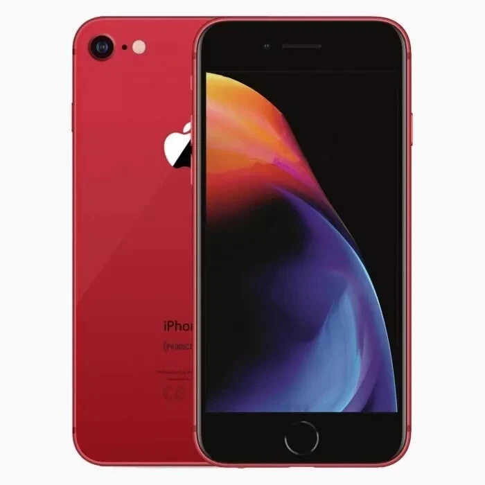 Apple iPhone 8 - 64GB - ROSSO red Ricondizionato (sbloccato) eccellente - Immagine 1 di 1