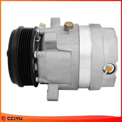 A/C Compressor For 1995-2002 Chevrolet Camaro 3.8L 1996 1997 1998 1999 2000 2001 - Image 1 of 4