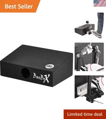 Pedal cajón acústico profesional con abedul duradero y batidor en forma de L Foto 1 de 4