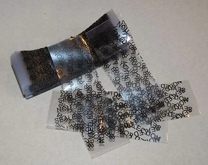Heat Shrink Wrap Band Round Bottle Tamper Seal 66mm x 28mm - SAFETY - Picture 1 of 2