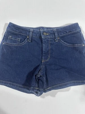Jessica Simpson Cute & Sexy denim Jean Shorts size 0/25 EUC - Image 1 of 4