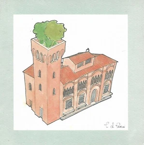 Pier Luigi Puccini Lucca Torre Guinigi. - Foto 1 di 1