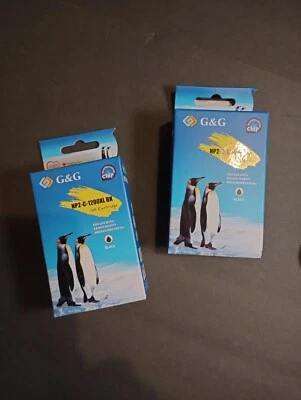 2 paquetes de tinta de impresora para Canon 1200 MAXIFY MB2020 MB2120 MB2320 MB2720 MB2030 Foto 1 de 4