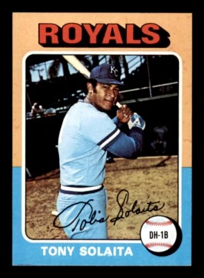 1975 Topps Mini Baseball #389 Tony Solaita NM - Image 1 of 2