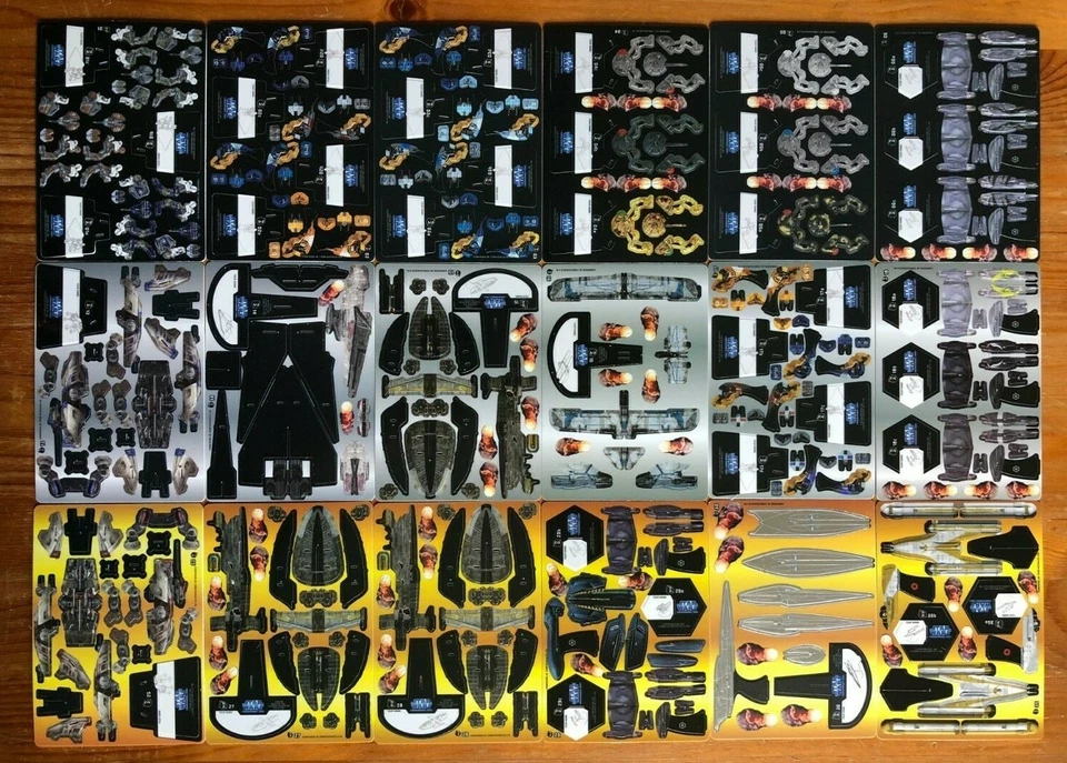 Star Wars Pocketmodel TCG Clone Wars Ship Cards - Image 1 of 1