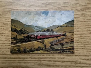 6203 Princess Margaret Rose Mid Summer in the Lune Valley, Lancaster Postcard - Picture 1 of 3