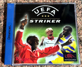 Infogrames UEFA Striker Soccer/football Video Game for Sega Dreamcast Console