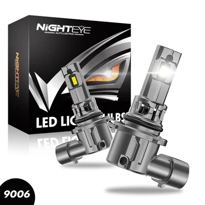 2X 9006 LED Scheinwerfer Halogen Fern/Abblendlicht Canbus fehlerfrei Zulassung - Bild 1 von 4