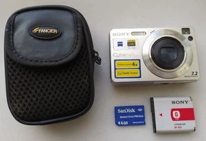 Sony Cyber-Shot DSC-W110 7.2-megapixel, vintage - Picture 1 of 20