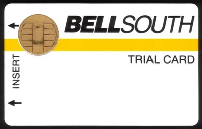 First Test / Trial Card With Bull Chip & Magnetic Stripe 1989 (Ty 1) Phone Card - Image 1 of 2