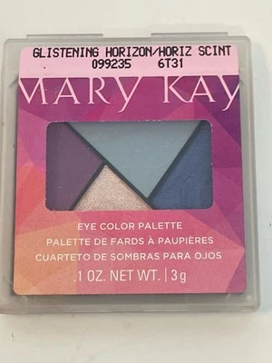 Mary Kay Eye Color Palette GLISTENING HORIZON Discontinued QUAD - Image 1 of 3