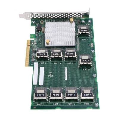 SAS Controller Card AEC 83605 Support 24 Hard Drives Expansion 9 Ports PCIE - Bild 1 von 4