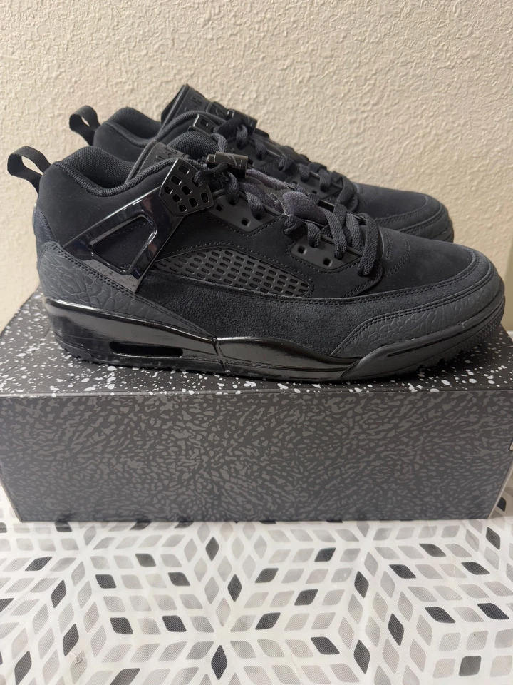 Air Jordan Spizike низкий черный кот FQ1759-001 - мужчин SizE 11 - совершенно новый в коробке - Изображение 1 из 4