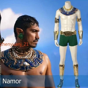 Marvel Pantera Negra Wakanda Forever Namor Set Juegos con disfraces Disfraz de Halloween Anime - Imagen 1 de 18