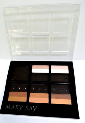 MARY KAY 磁性展示托盘 带 5 个矿物质铜制和高光粉末 — 第 1/4 张图片