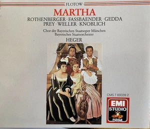 FLOTOW - Martha - Rothenberger/Heger 2 x CD AS NEW! EMI - Picture 1 of 2