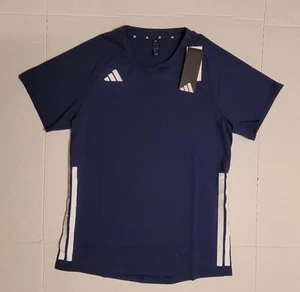 Adidas Hilo Volleyball Jersey Women's Small Navy Blue White Short Sleeve JN2983 - Picture 1 of 6