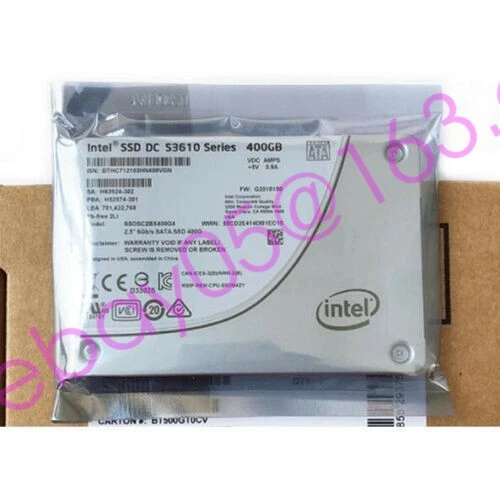 Intel S3610 400GB 2.5'' SSDSC2BX400G4 SATA 6Gb/s MLC Solid State Drive SSD New - Image 1 of 2