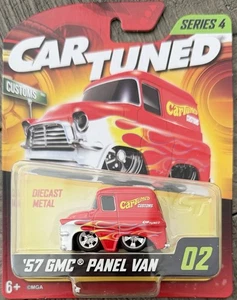 Car Tuned Series 4 Customs Street ‘57 GMC Panel Van #02 New For 2025 - Picture 1 of 2