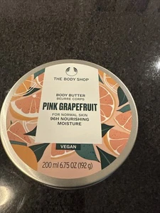 The Body Shop Pink Grapefruit 96 H Nourishing Moisture Body Butter 200 ml/6.75oz - Picture 1 of 2