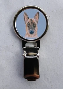 Belgian Shepherd Dog (Malinois) Dog Show Ring Number Clip - Picture 1 of 3