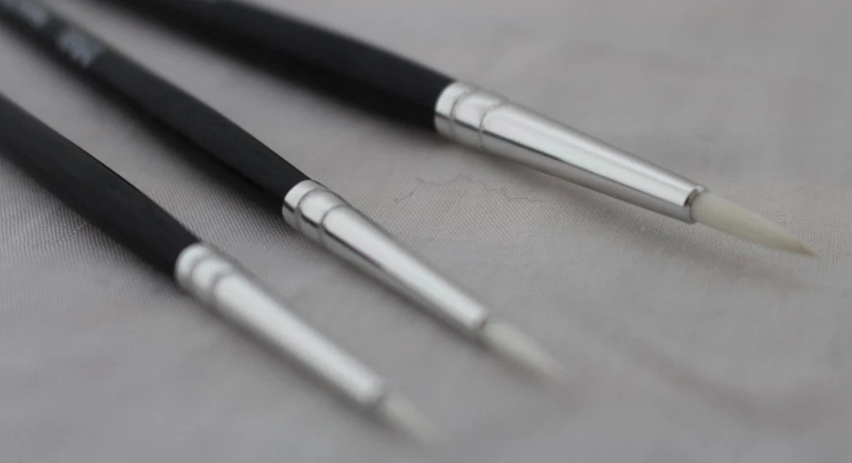 Frisk Artcoe Masking Fluid Brushes, Set of 3