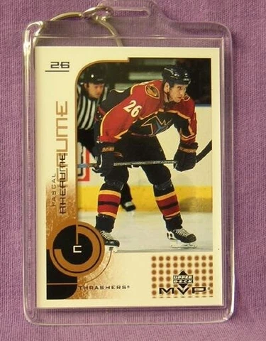 NHL Pascal RHEAUME Atlanta THRASHERS Keychain NEW Cover