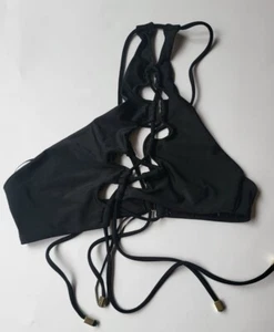 Top de bikini suave Ann Summers Miami Reino Unido 18 negro nuevas etiquetas - Imagen 1 de 2