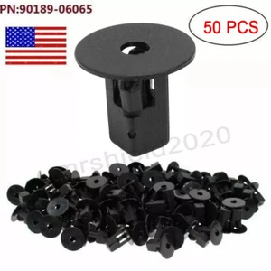 50x For Toyota Lexus Fender Liner Grommet Push Clips 90189-06065 90189-A0002 - Picture 1 of 11
