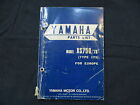 Parts list catalog catalogue Teile Katalog Yamaha XS XS 750 (1T5) 1978