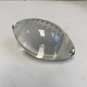 Rare Tiffany & Co. Crystal NFL Football Sports Paperweight - Picture 1 of 9