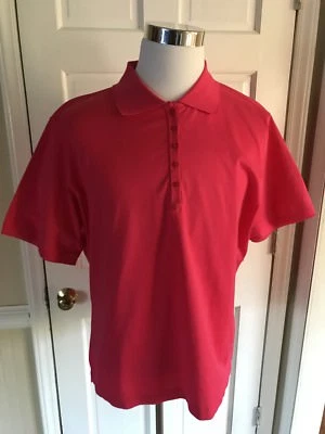 NEW Devon & Jones Mens Pima Cotton Pink Polo T Shirt Top SIZE XXL 2XL - Image 1 of 3