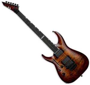 ESP E-II Horizon FR-II Tiger Eye Sunburst Lefty Guitar - Picture 1 of 2