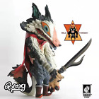 1000TENTACLES Studio WILD THINGS WOLF FANG VINYL Collection Figures H24CM