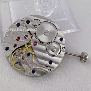 17 Joyas 6497 Mecánico Cuerda Manual Hombre Clásico Vintage Reloj Movimiento M02 - Imagen 1 de 5