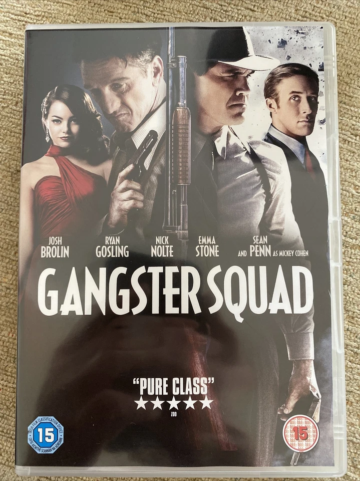 Gangster Squad DVD (2013) Ryan Gosling, Fleischer (DIR) cert 15 - Image 1 of 1