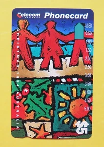 1994 TELECOM Mint (Un-used) $5 Australian Phonecard: CHRISTMAS 1994 - Picture 1 of 2