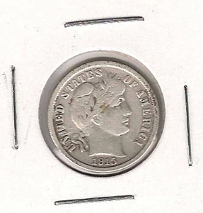 1915-S Barber Dime : Fine - Picture 1 of 2