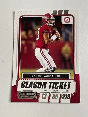 Tua Tagovailoa 2021 Panini Contenders Draft Picks Football #25 Alabama  Dolphins - Image 1 of 2