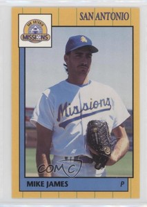 1990 Grand Slam San Antonio Mission Mike James #15