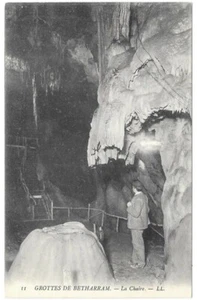 Höhlen von BETHARRAM 65 Der Stuhl Postkarte animiert unzirkuliert mit grünem Rücken - Bild 1 von 2