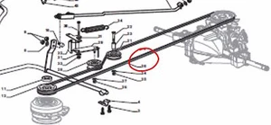Castelgarden Atco Scatola Cambio Trasmissione Cinghia XD108 XD140 HD GT38H - Bild 1 von 1