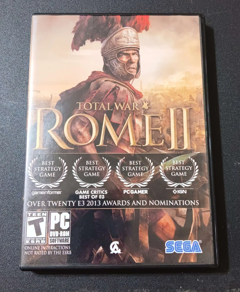 Total War: Rome II (PC, 2013) Case & Manual Only - Image 1 of 4