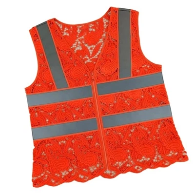 Reflective Safety Vests High Visibility Safety Vests Running Gear Reflective - Image 1 of 4