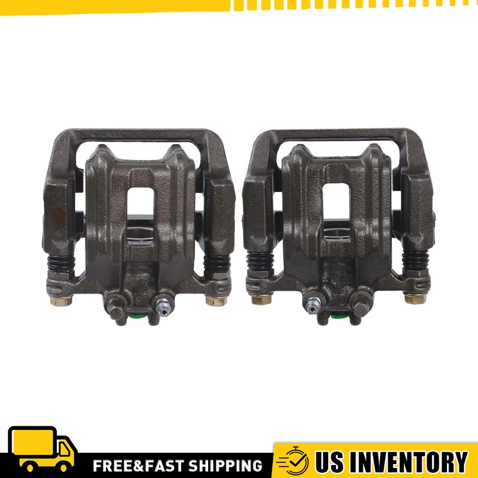 Пара суппортов заднего тормоза с кронштейном в сборе для Acura RDX Honda Crosstour CR-V - Изображение 1 из 4