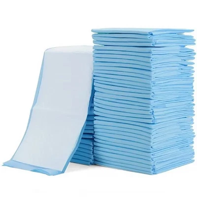 MIDGARD 100 Stk Trainingsunterlagen Welpenunterlagen Hunde Toilette Welpen Pads 45x35cm